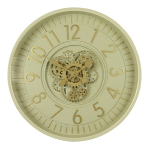 Wandklok ro Celestial M creme